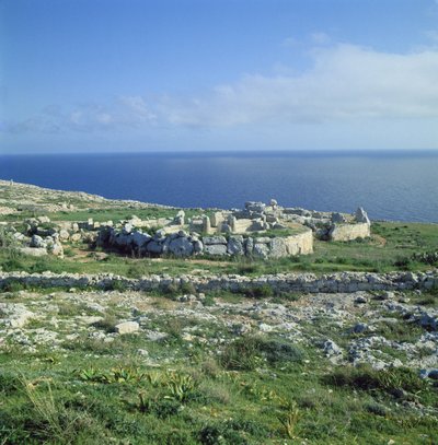 Megalithic temple site, c.30000-c.25000 BC by Megalithic